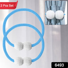 Polyester And Magnet Curtain (2 Pc)
